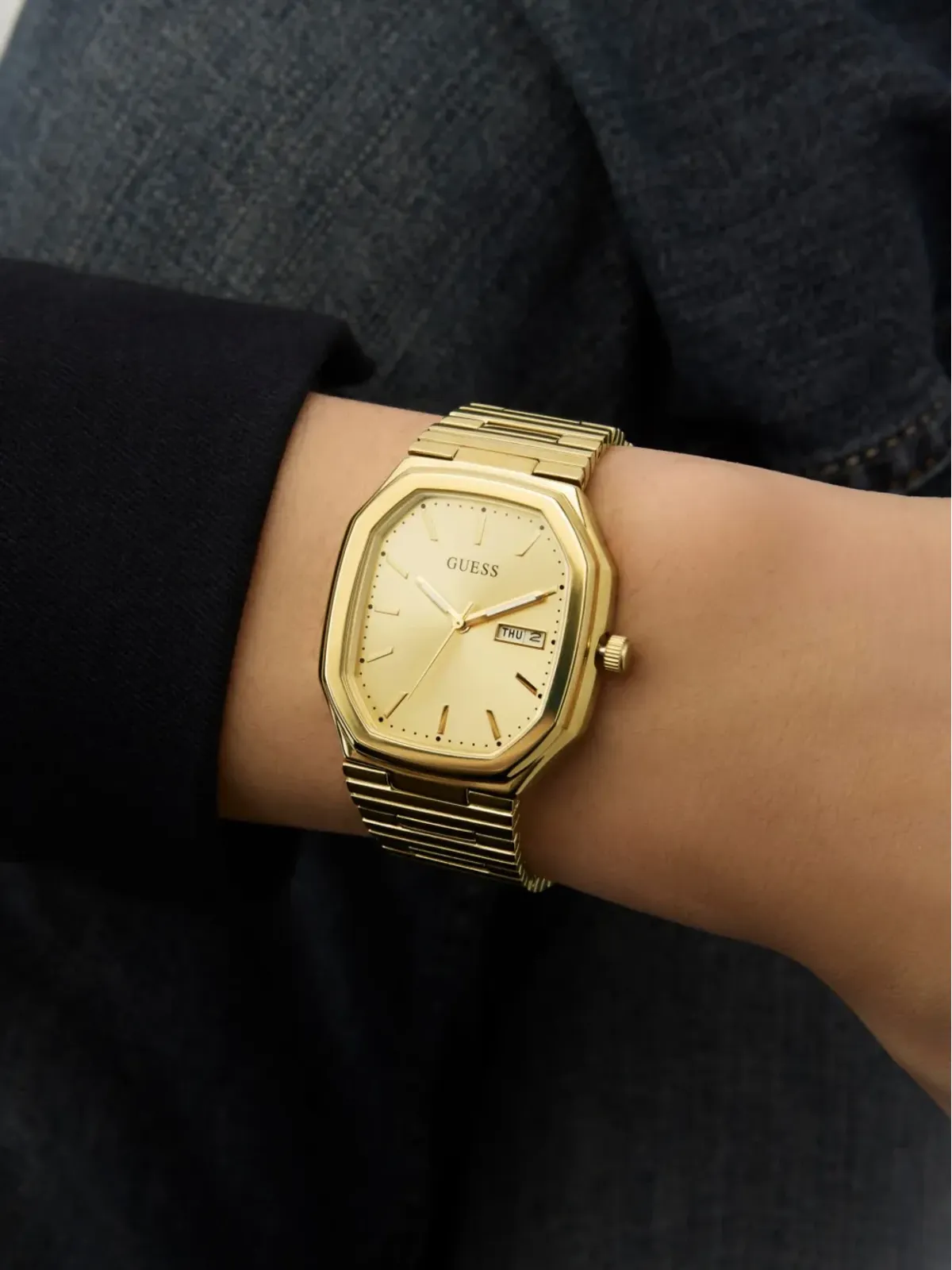 GUESS USA オリバー ゴールド - 画像5