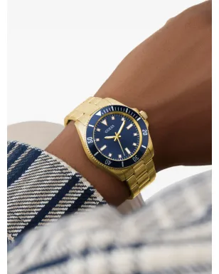 GUESS USA ステンレススチール腕時計 ブルー - サムネイル5