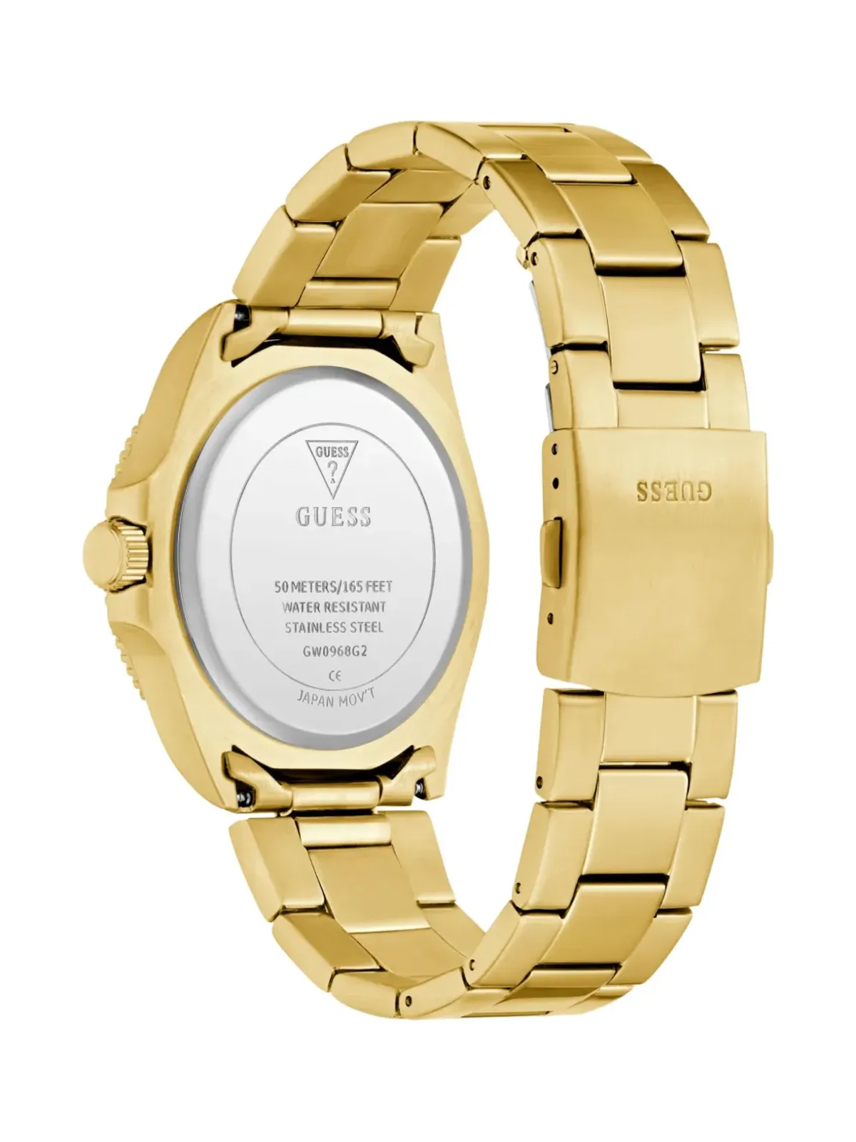 GUESS USA ステンレススチール腕時計 ブルー - 画像4