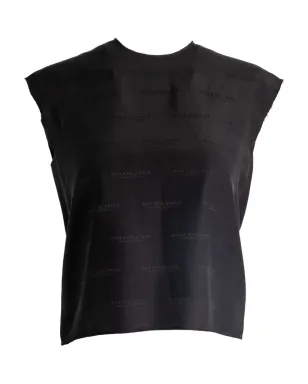 Balenciaga ロゴプリント ノースリーブトップ - サムネイル1