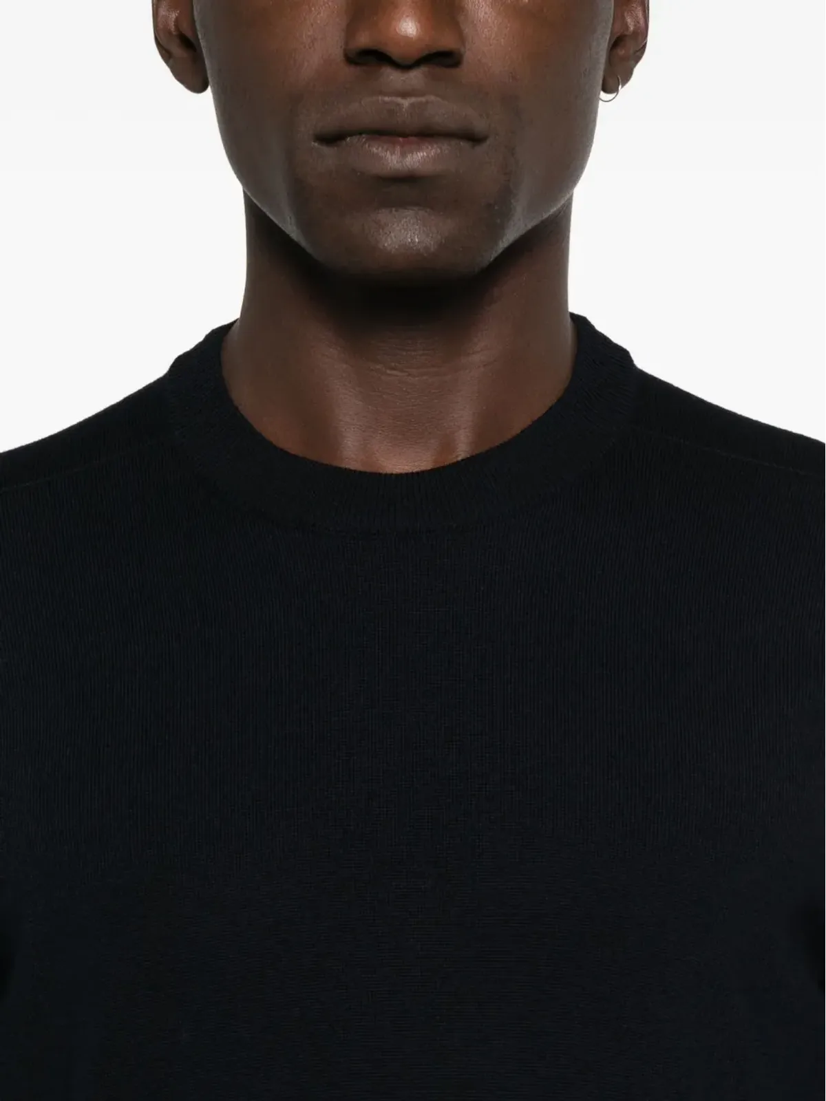 Stone Island クルーネック ロゴパッチ セーター - 画像5