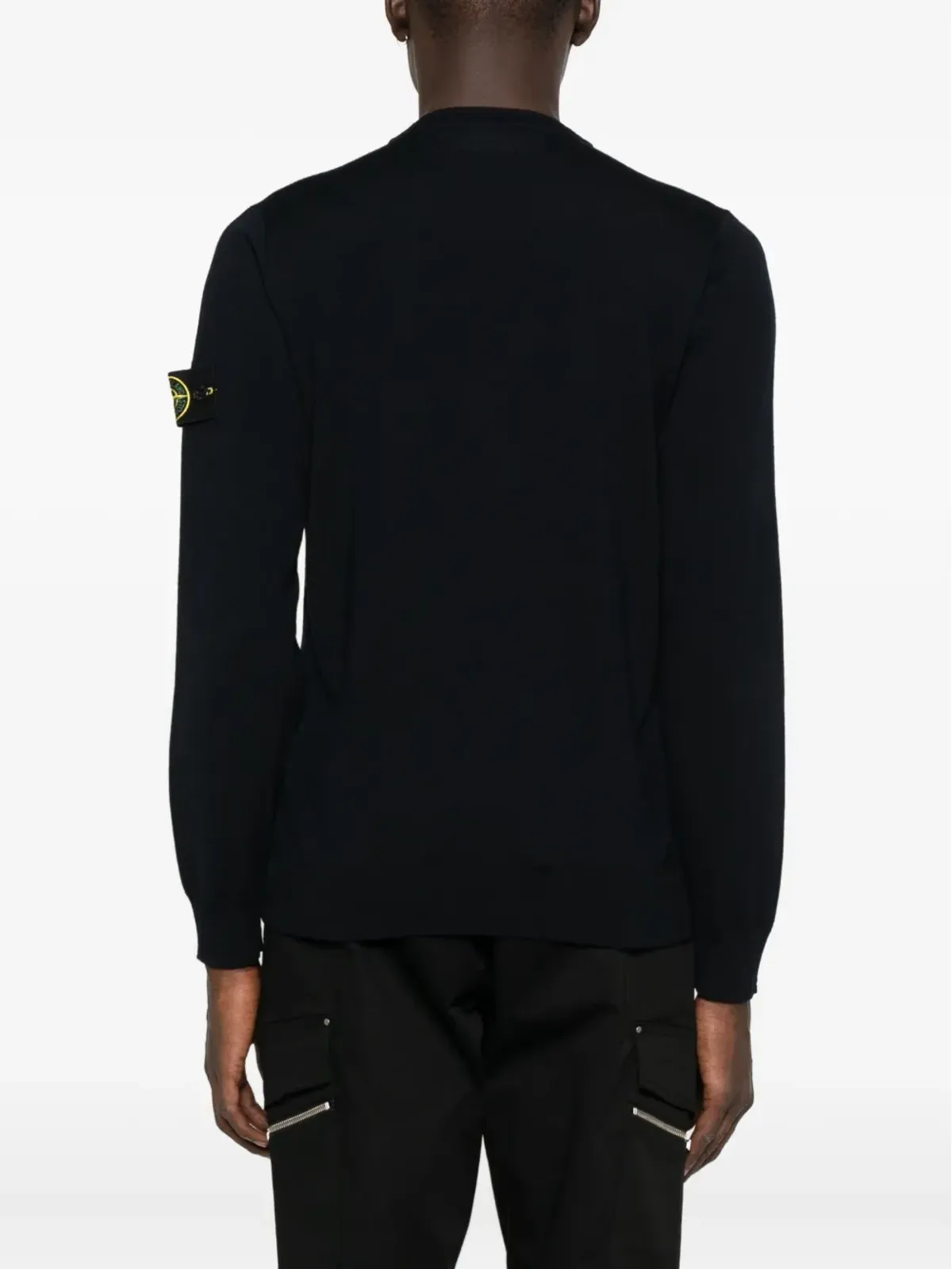 Stone Island クルーネック ロゴパッチ セーター - 画像4