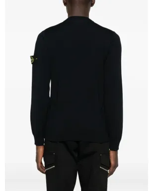 Stone Island クルーネック ロゴパッチ セーター - サムネイル4