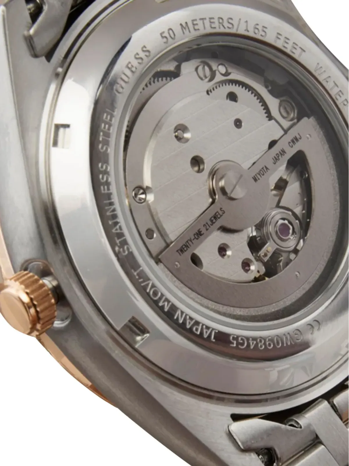 GUESS USA スケルトン・サブダイアル ウォッチ - 画像5