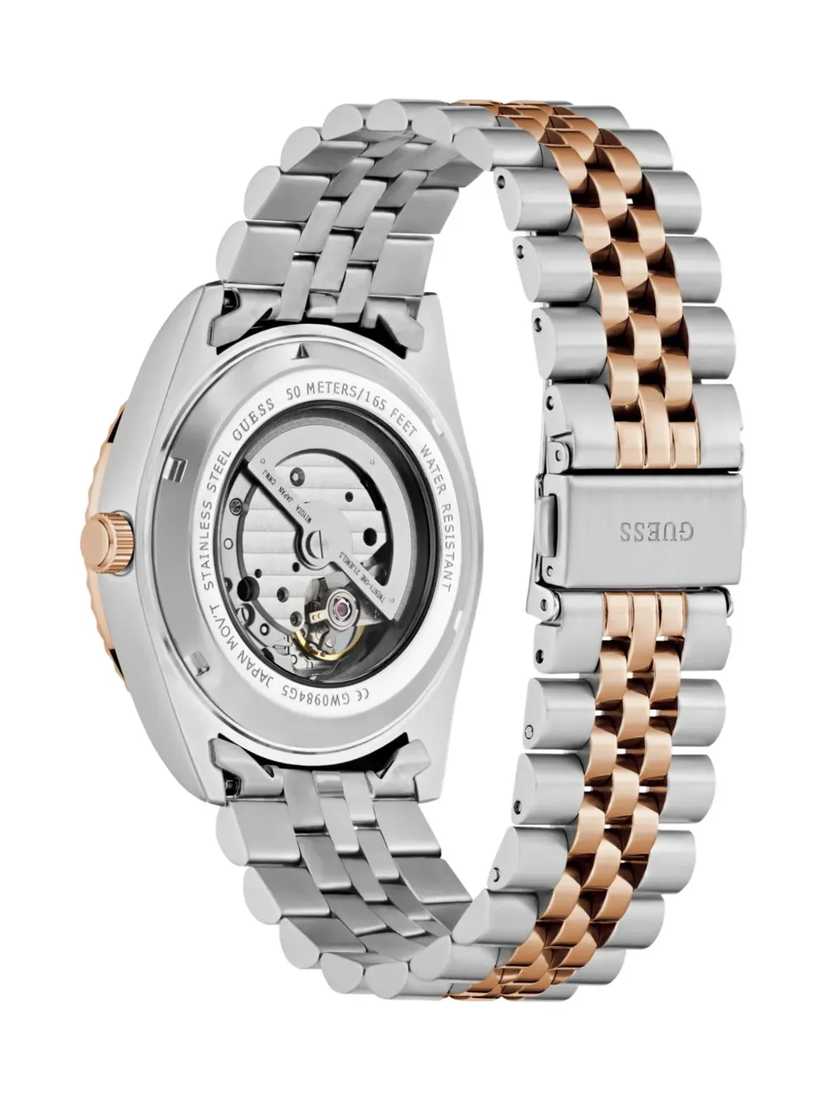 GUESS USA スケルトン・サブダイアル ウォッチ - 画像4