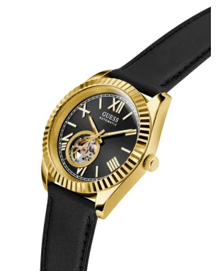 GUESS USA オープンハートダイヤル ブラック - サムネイル3