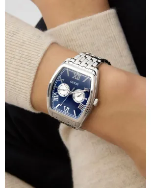 GUESS USA ステンレススチール腕時計 ブルー - サムネイル5