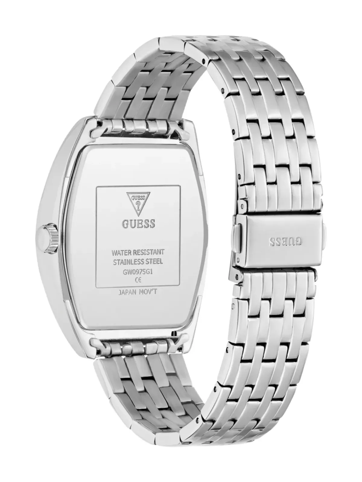 GUESS USA ステンレススチール腕時計 ブルー - 画像4