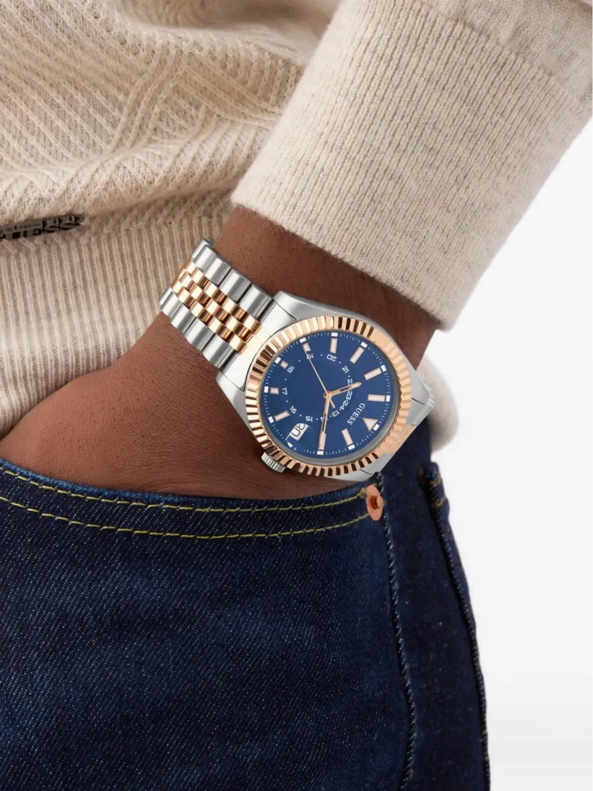 GUESS USA ステンレススチール ウォッチ - 画像2