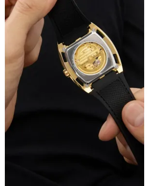 GUESS USA ゴールド スケルトン 自動巻 - サムネイル2