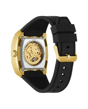 GUESS USA ゴールド スケルトン 自動巻 - サムネイル3