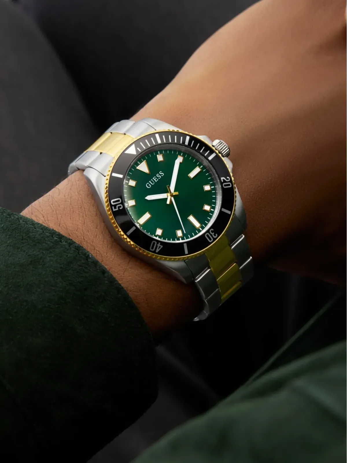 GUESS USA ステンレススチール ウォッチ - 画像2
