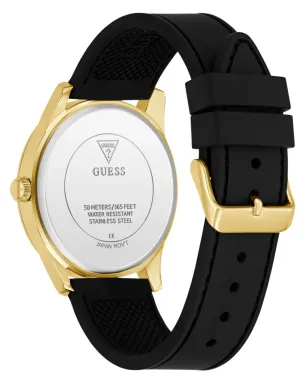 GUESS USA 三角ロゴ ゴールド腕時計 - サムネイル4