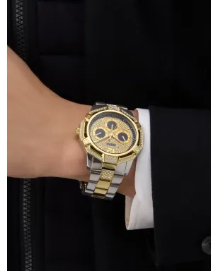 GUESS USA クリスタル装飾ウォッチ ゴールド - サムネイル5