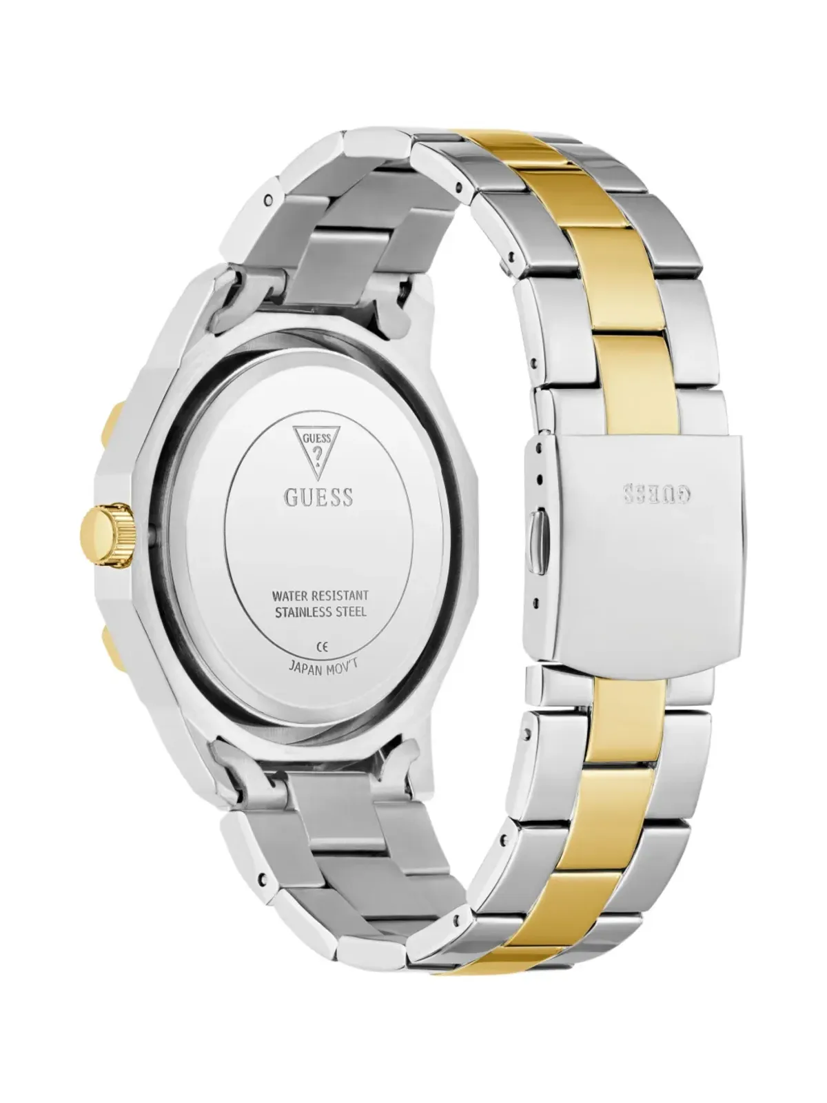 GUESS USA クリスタル装飾ウォッチ ゴールド - 画像4