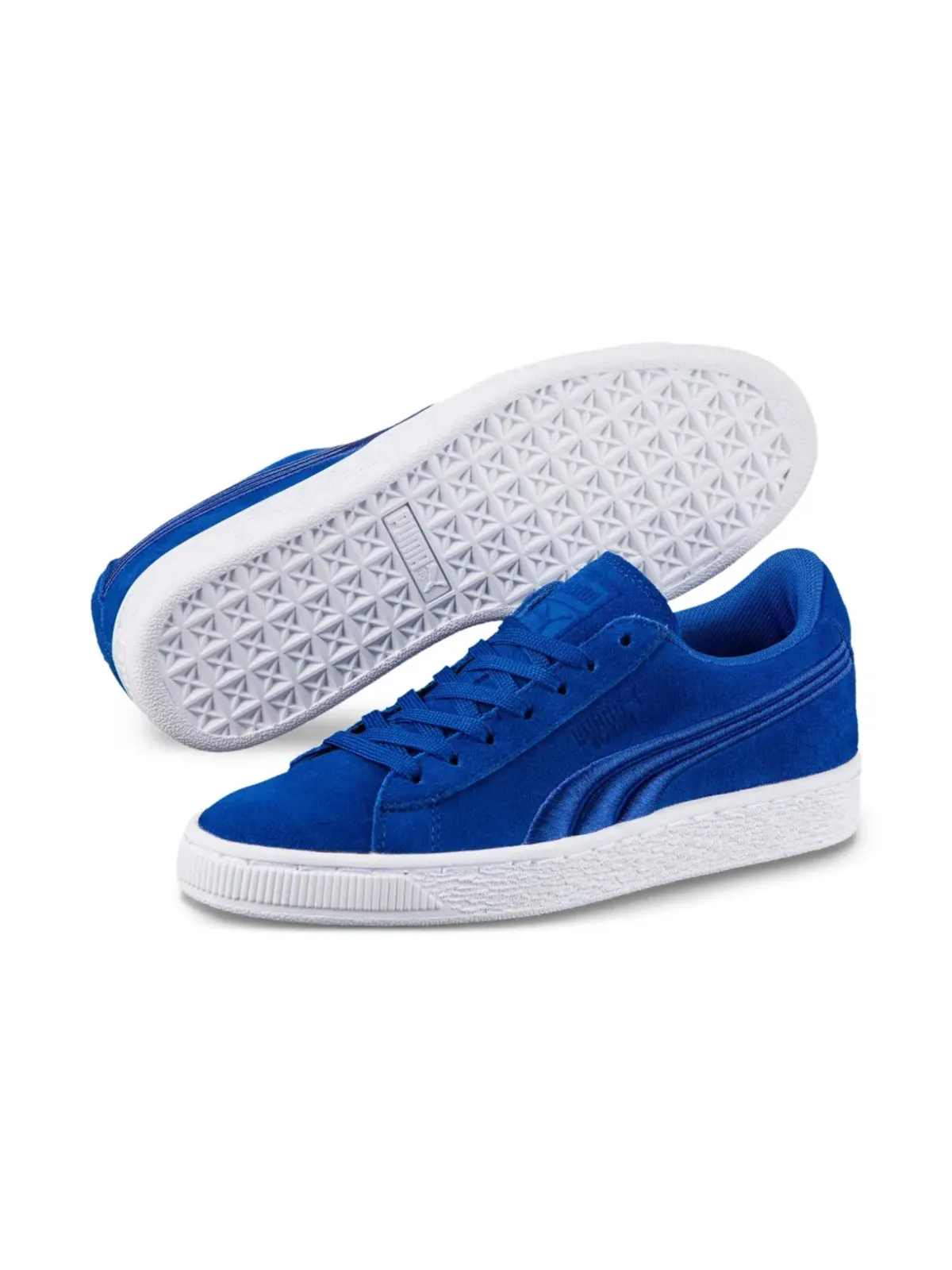 Puma Kids Suede Classic Badge GS "Blue/White" sneakers - 画像2