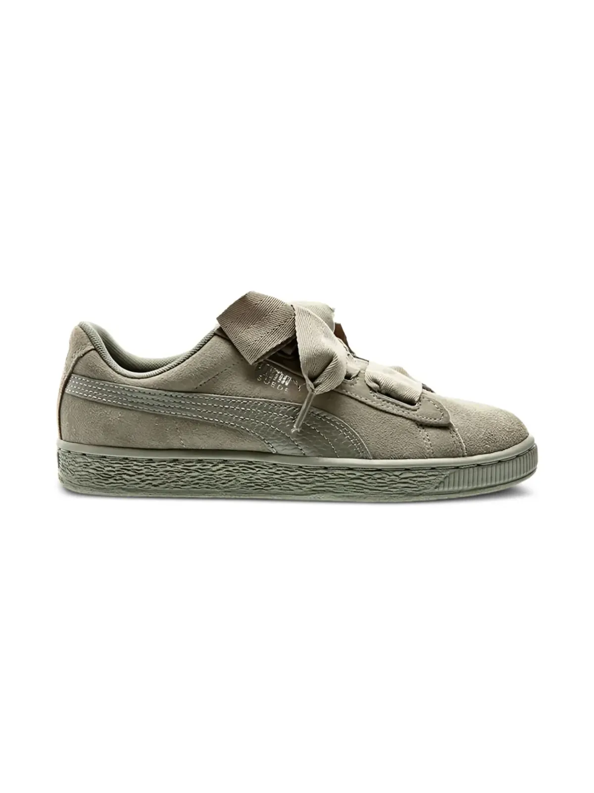 Puma Kids スエードハートスネークGS ロックリッジ スニーカー - 画像2