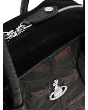 Vivienne Westwood クロコダイル型押しショルダーバッグ - サムネイル3