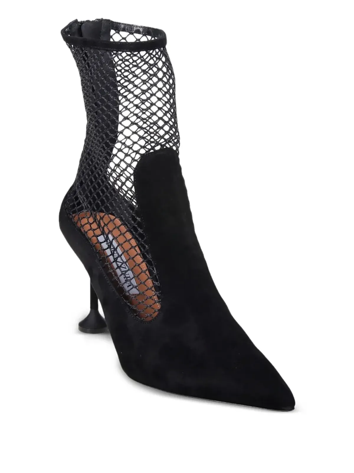 Aquazzura メッシュインサートスエードパンプス - 画像2