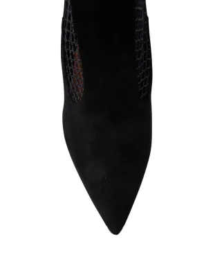 Aquazzura メッシュインサートスエードパンプス - サムネイル3