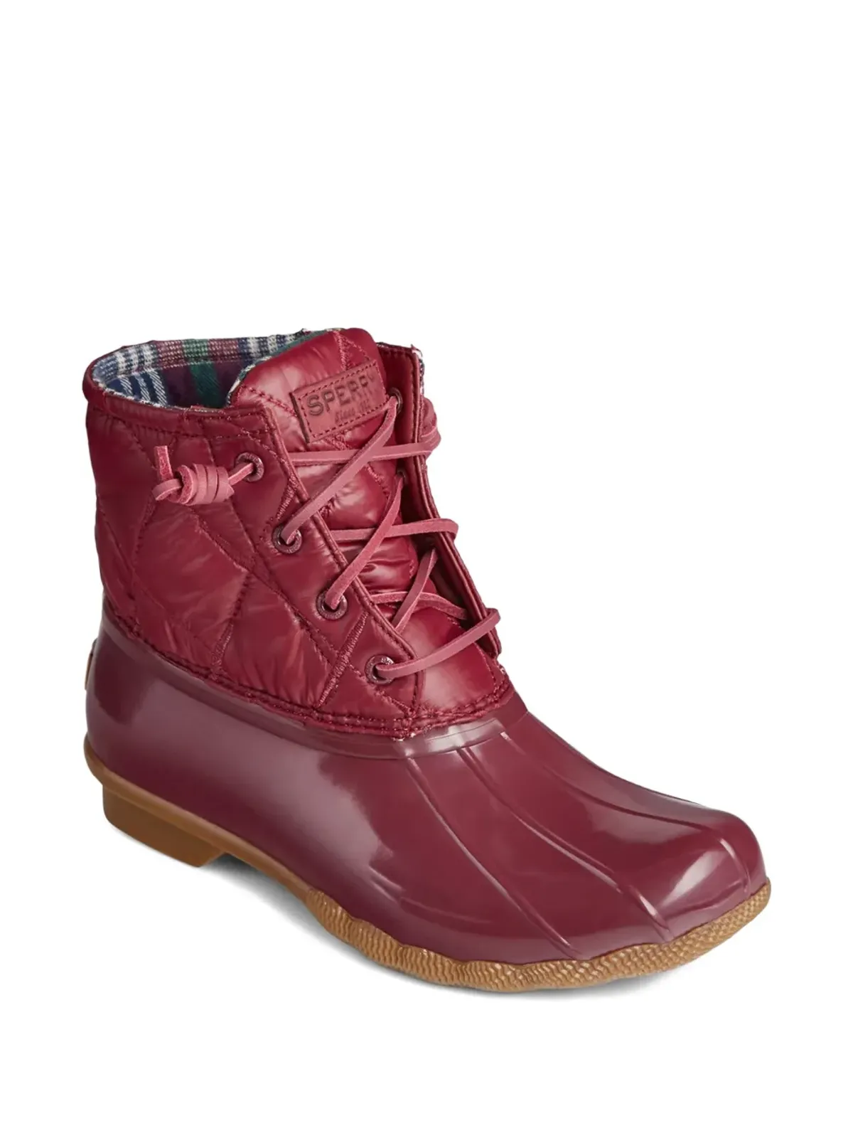 Sperry Top-Sider Saltwater レッド ブーツ - 画像2