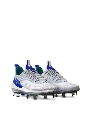 Under Armour Harper 7 Low Elite TPU グレー/ロイヤル クリーツ - サムネイル2