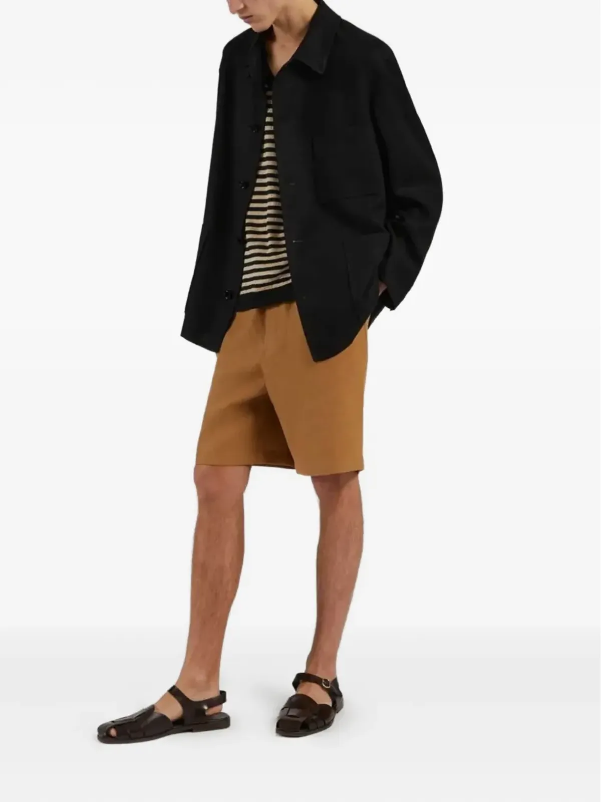 Lardini 長袖シャツジャケット - 画像2