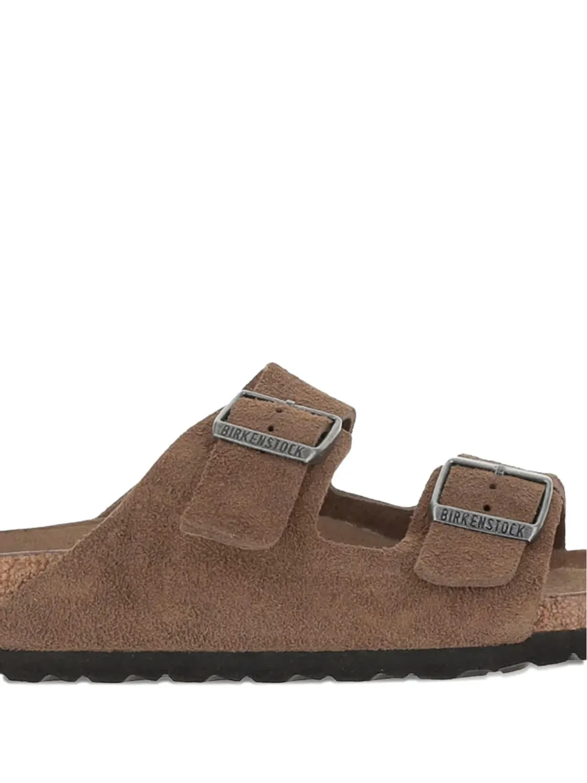 Birkenstock アリゾナ ダブルバックル スエード サンダル - ブラウン - 画像5
