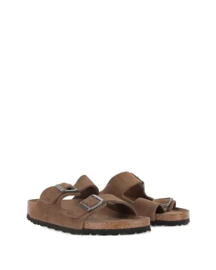 Birkenstock アリゾナ ダブルバックル スエード サンダル - ブラウン - サムネイル2