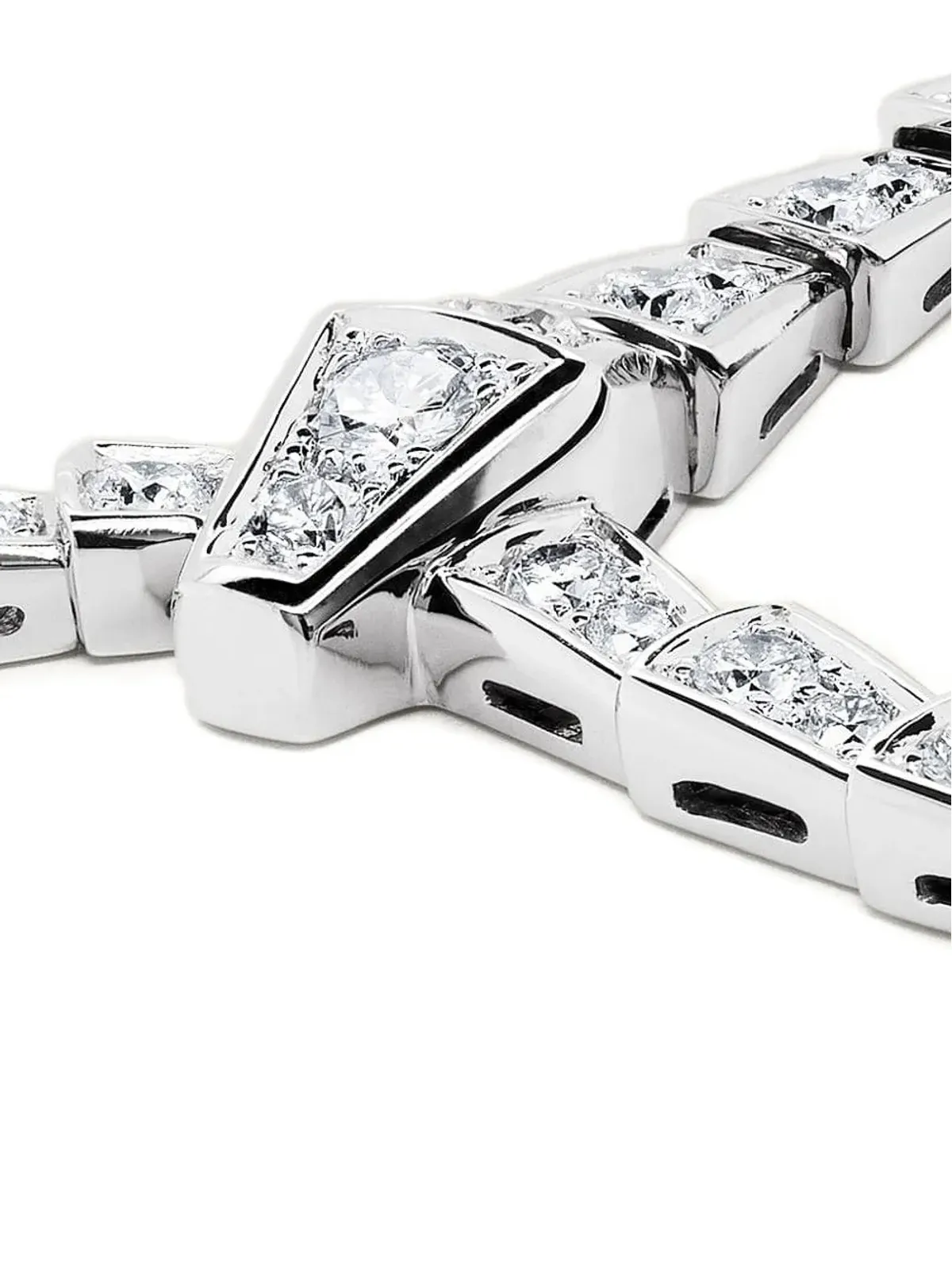 Bvlgari Pre-Owned セルペンティ・ヴァイパー ダイヤモンド ネックレス - 画像3