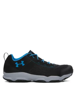 Under Armour スピードフィット ハイク ロー ブラック/ライトブルー ハイキングブーツ - サムネイル1