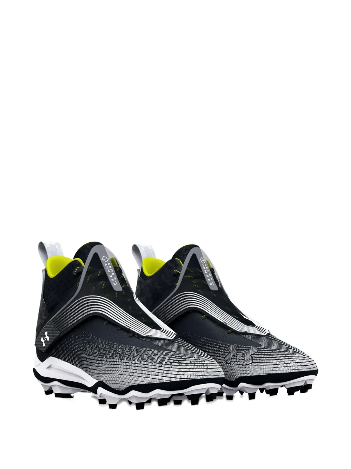 Under Armour ハイカットスニーカー ブラック - 画像2