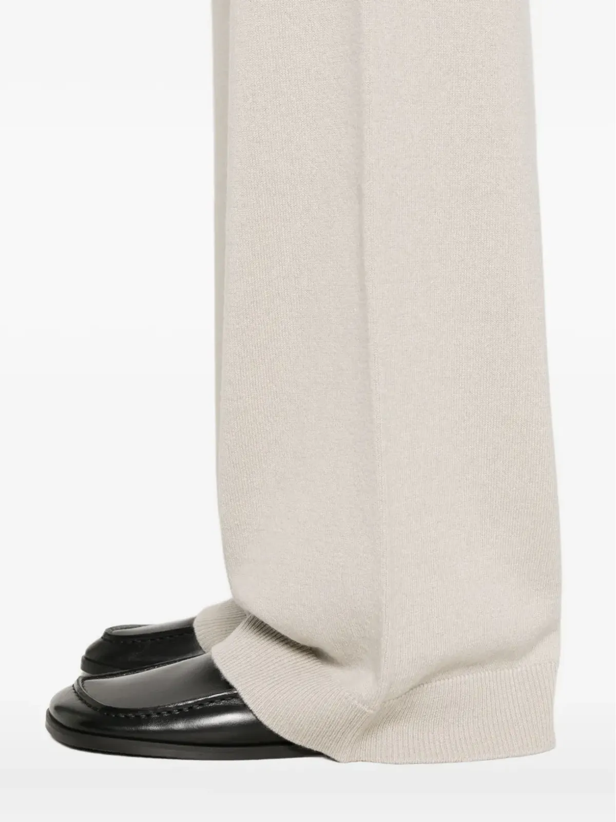 Allude ウール混紡パンツ（ウエストゴム入り） - 画像5