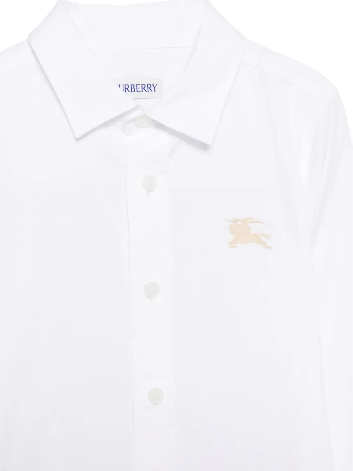 Burberry Kids 騎士モチーフのシャツ - 画像3