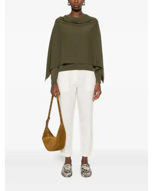 BOMPARD カウルネック カシミア ポンチョ - サムネイル2