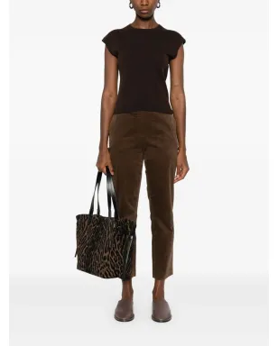 BOMPARD 丸首リブ編みベスト - サムネイル2