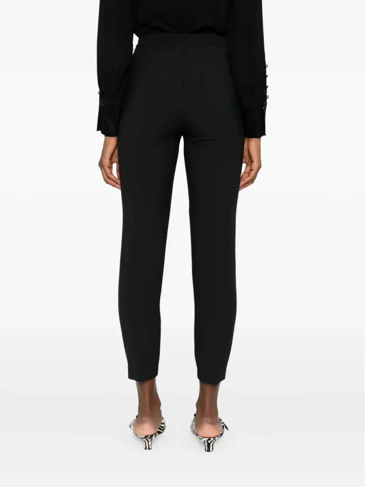 Elisabetta Franchi スリムフィット テーラードパンツ - 画像4