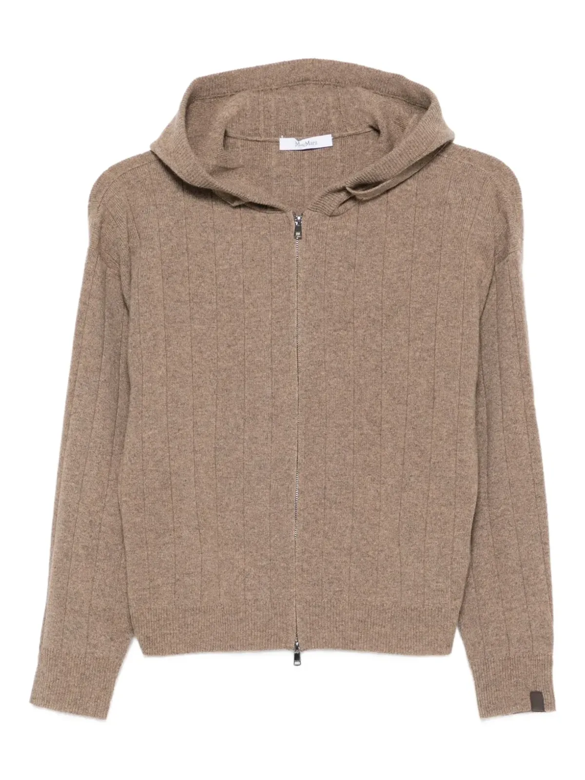 Max Mara フード付きジップアップカーディガン - 画像1
