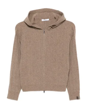 Max Mara フード付きジップアップカーディガン - サムネイル1