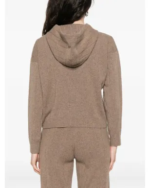 Max Mara フード付きジップアップカーディガン - サムネイル4
