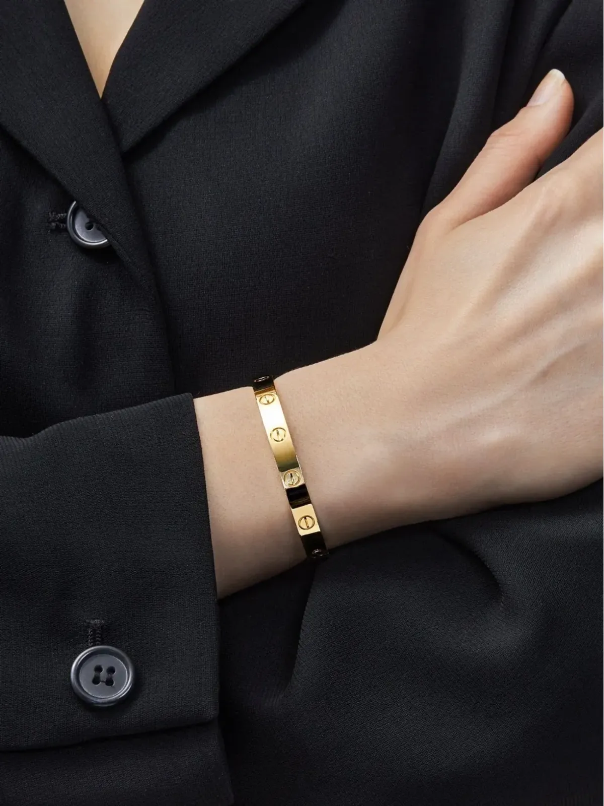 Cartier 18Kイエローゴールド ラブブレスレット - 画像2