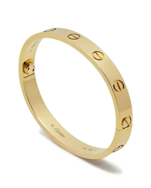 Cartier 18Kイエローゴールド ラブブレスレット - サムネイル3