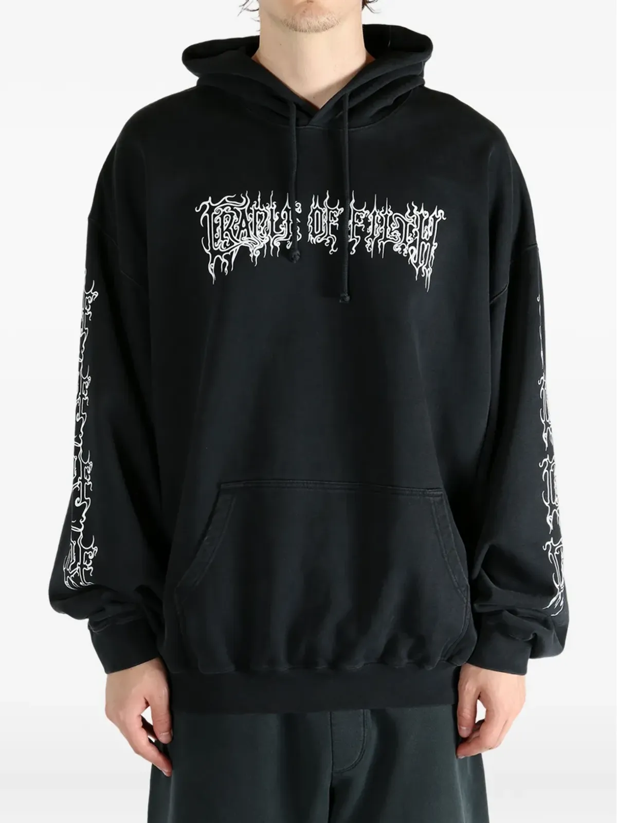 VETEMENTS グラフィックプリント コットンブレンド パーカー - 画像2