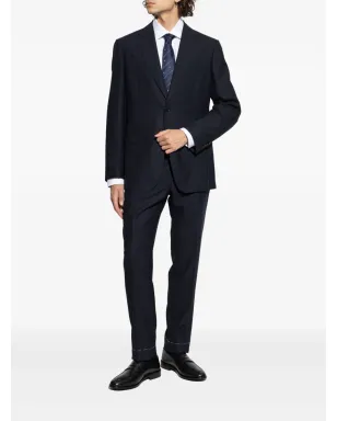 Brioni シングルブレスト ウールスーツ - ブルー - サムネイル3
