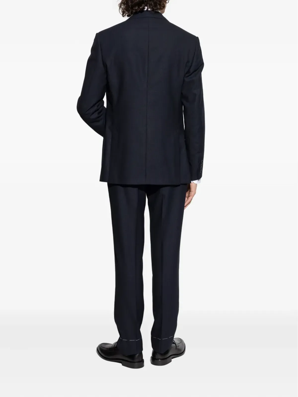 Brioni シングルブレスト ウールスーツ - ブルー - 画像4