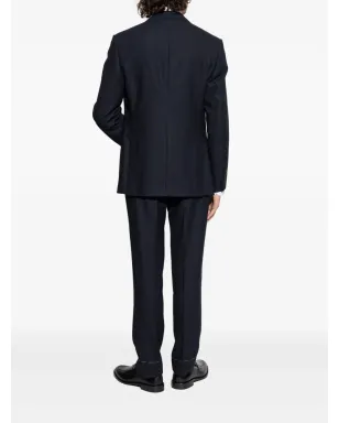 Brioni シングルブレスト ウールスーツ - ブルー - サムネイル4