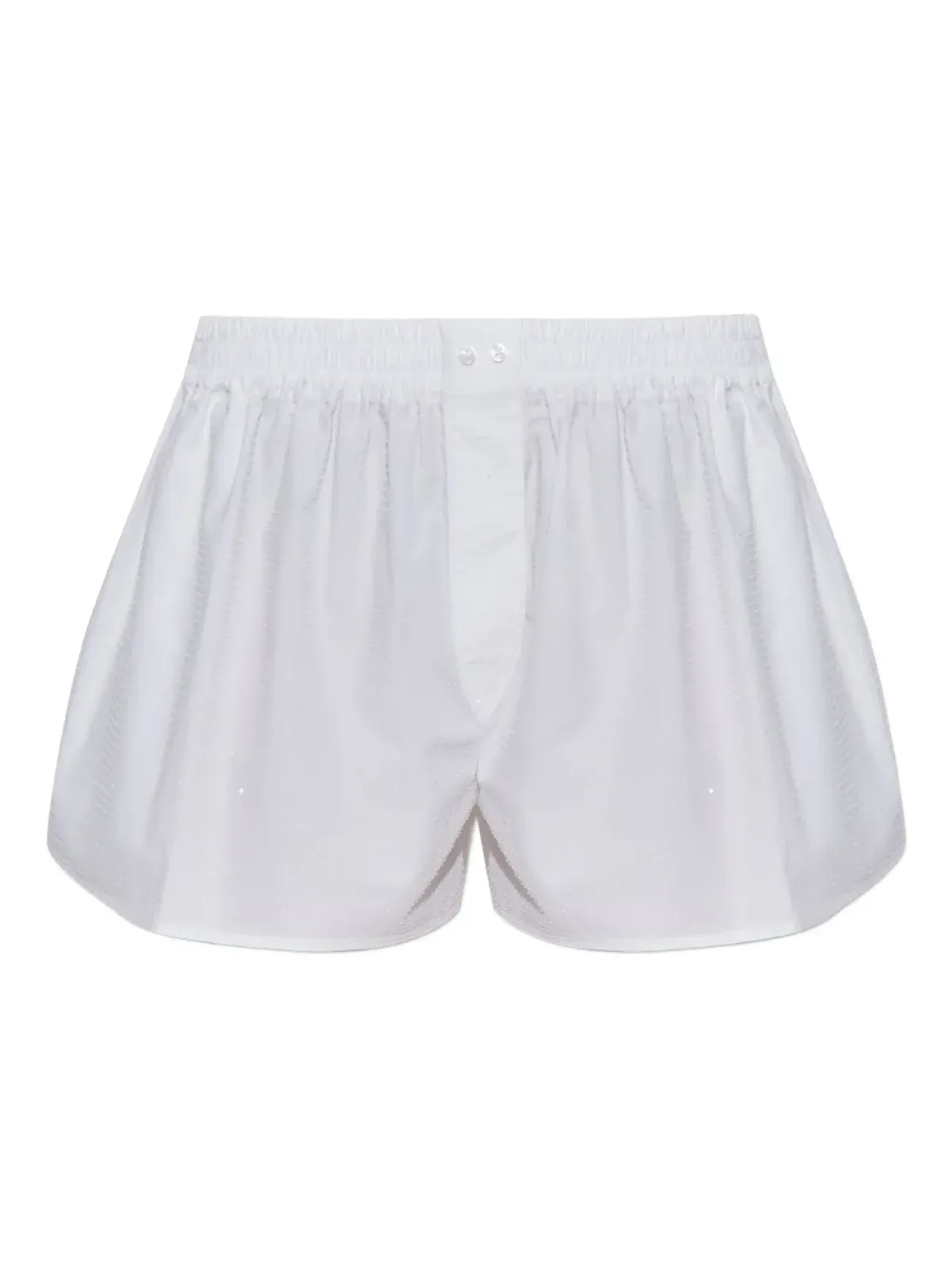 Alexander Wang クリスタルをあしらったショーツ - White - 画像1