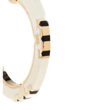 Tory Burch ロゴプレート付きフープピアス - サムネイル4