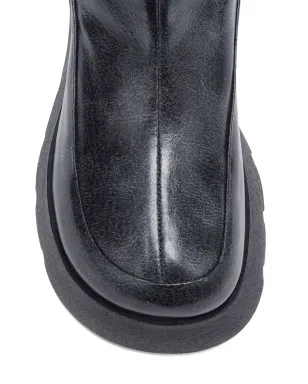 GANNI Kat pull-tab platform boots - Grey - サムネイル3