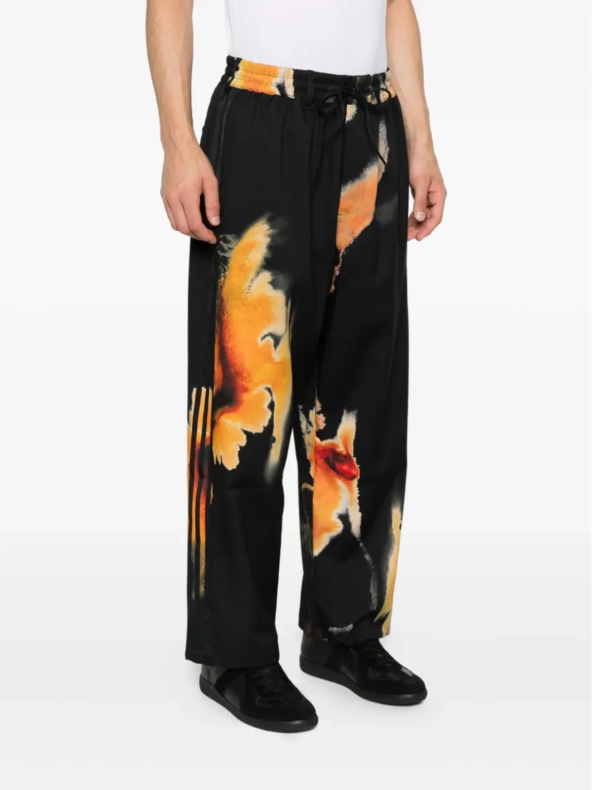 Y-3 アブストラクトプリントパンツ - 画像3